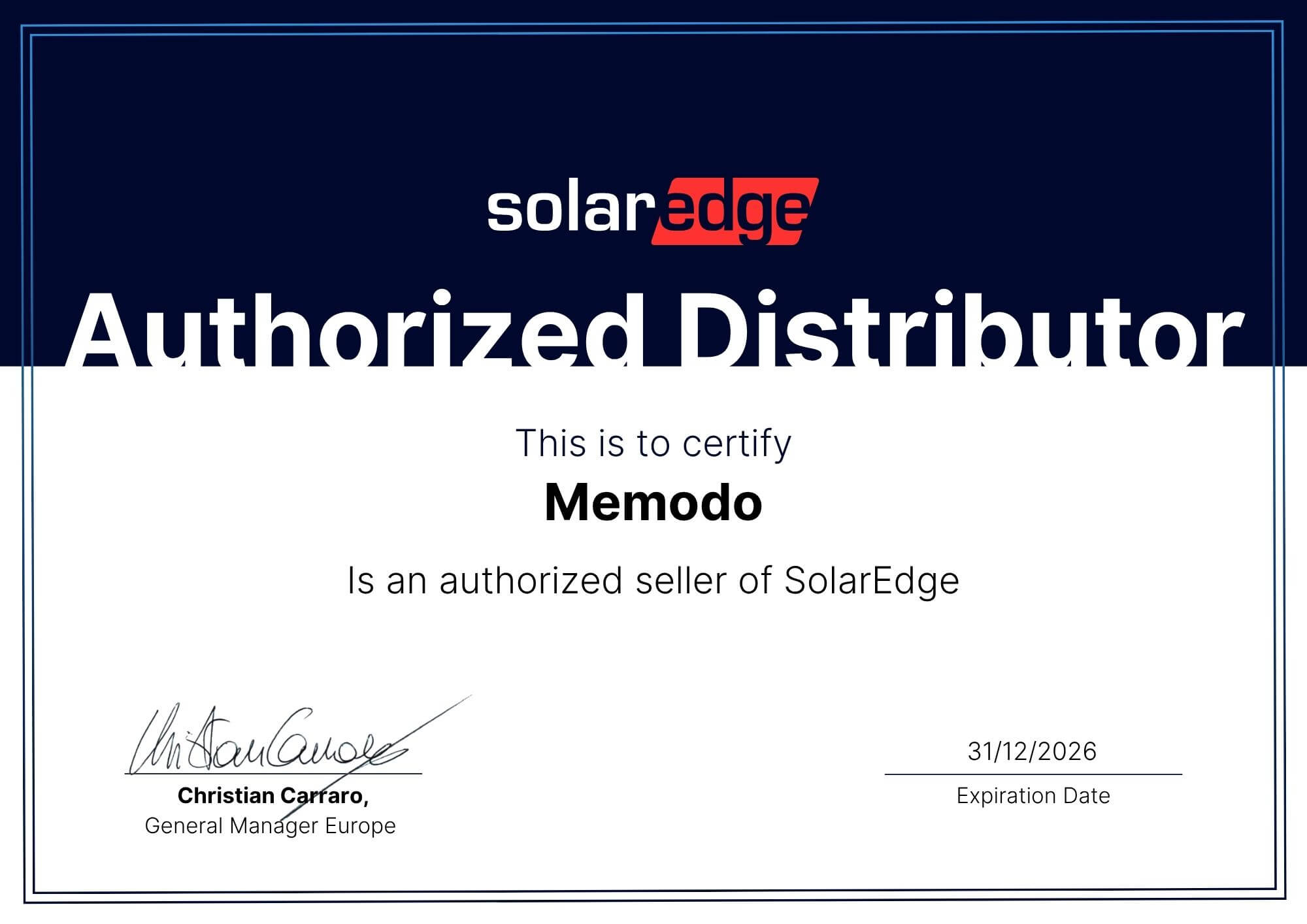 SolarEdge Windgeschwindigkeitssensor SE1000-WIND-S1