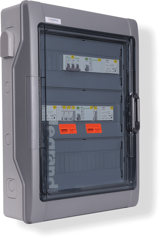 enwitec Umschalteinrichtung 3 x SMA  Sunny Island Pmax 35kW 