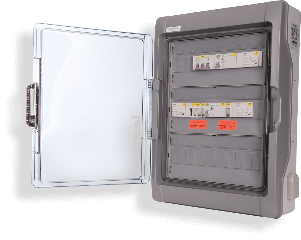 enwitec Umschalteinrichtung 3 x SMA  Sunny Island Pmax 35kW 