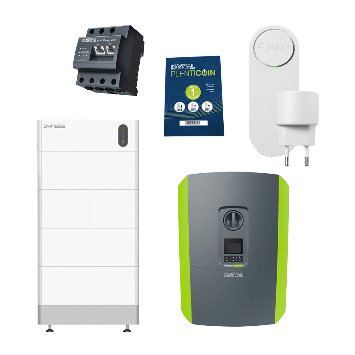 Tibber x Kostal x Dyness (CT+10 kW Plenticore Plus G2 mit Tower Pro 15)