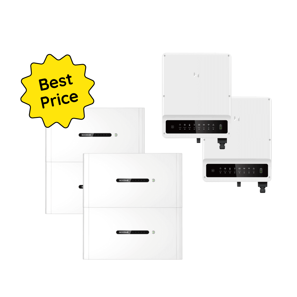 2x GoodWe Lynx D 10 kWh + 2 x GW10KN-ET 