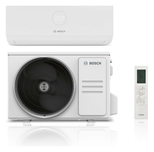 Bosch Single-Split-Klimagerät CL3000i-Set 53 WE Außen- und Inneneinheit, 5,3 kW