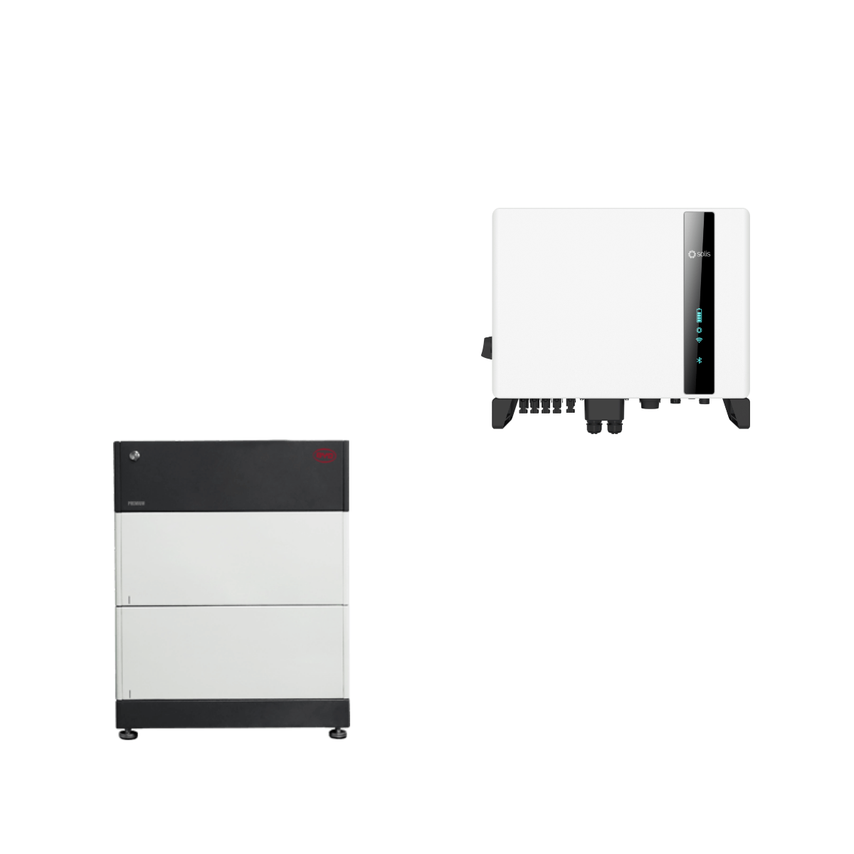 BYD Battery-Box Premium HVS 5.1 mit Solis S6 3P-Hybrid - 5 kW