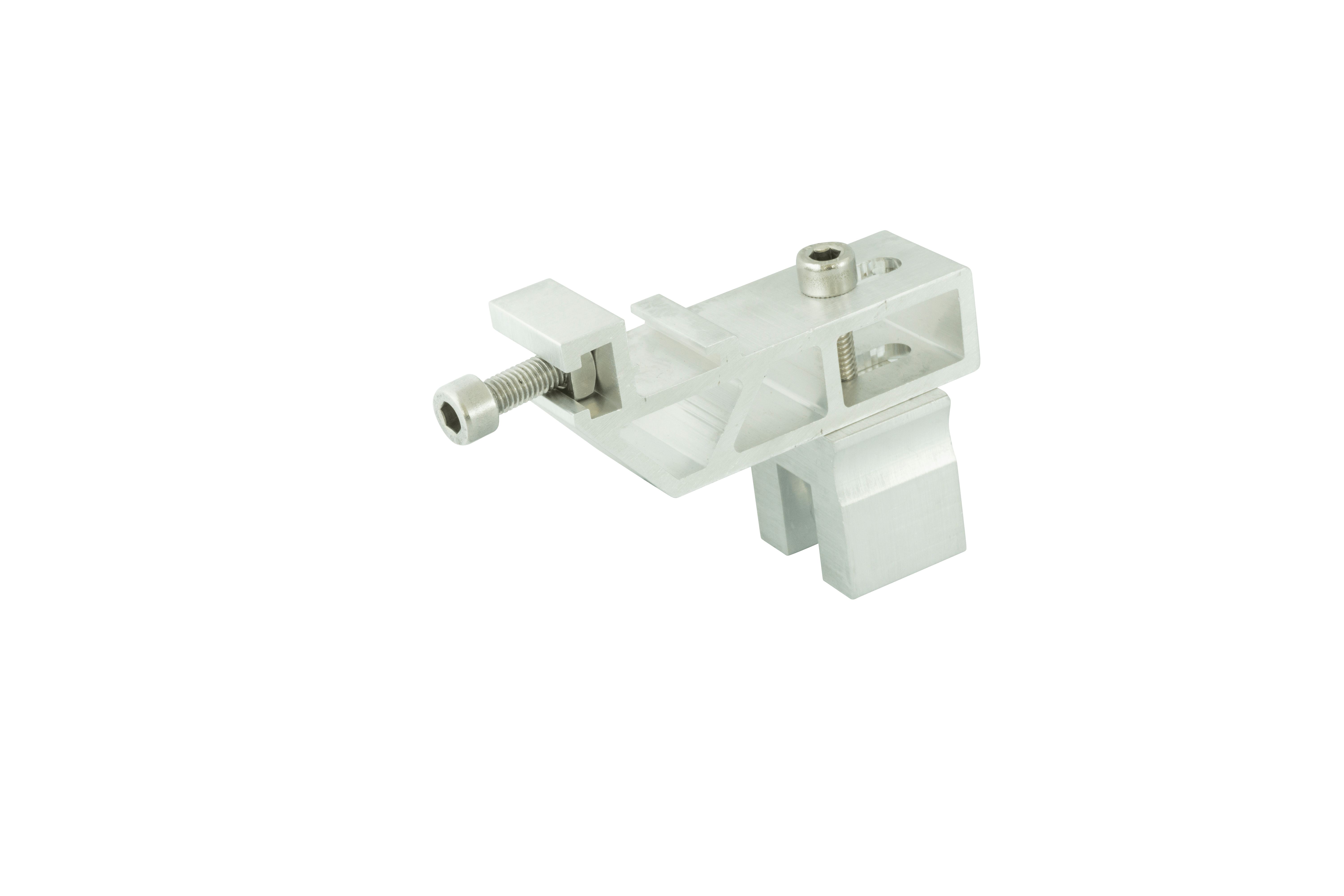 Alumero easySEAM Winkelstehfalzklemme TPF mit Schnellmontageadapter