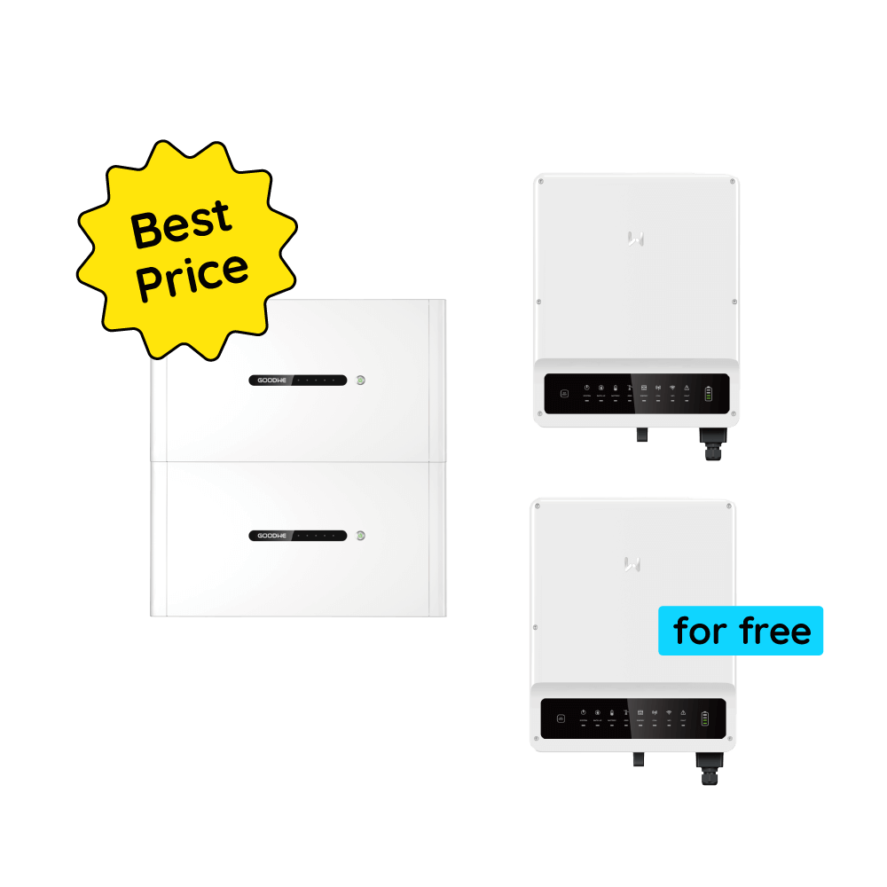 GoodWe Lynx D 10 kWh mit GoodWe ET Plus 16A - GW5KN-ET + gratis GW10KN-ET