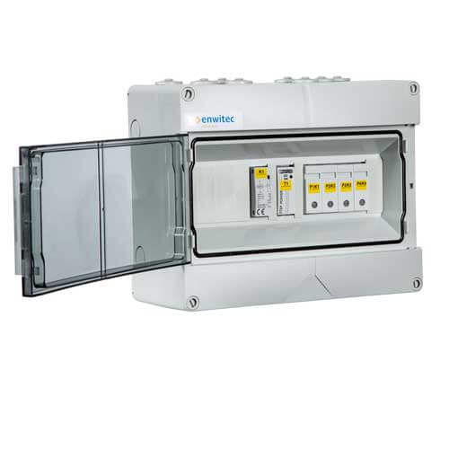 enwitec Fernsteuereinheit für 4 Feuerwehrschutzschalter