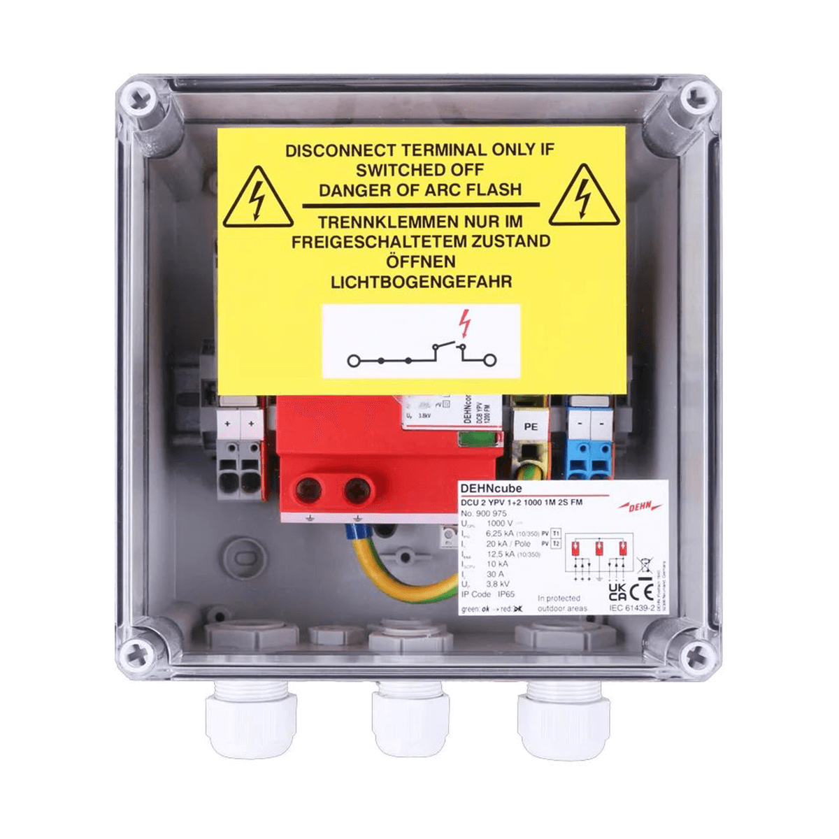DEHNcube 2 YPV 1+2 1000 1M 2S FM