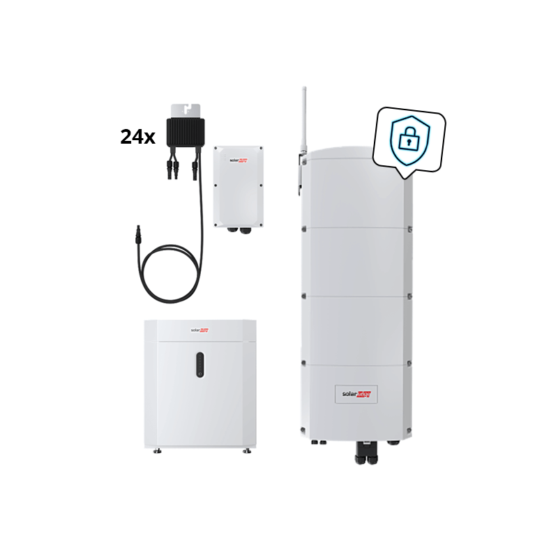 Single Kit mit Backup 10 kW CyberSecurity