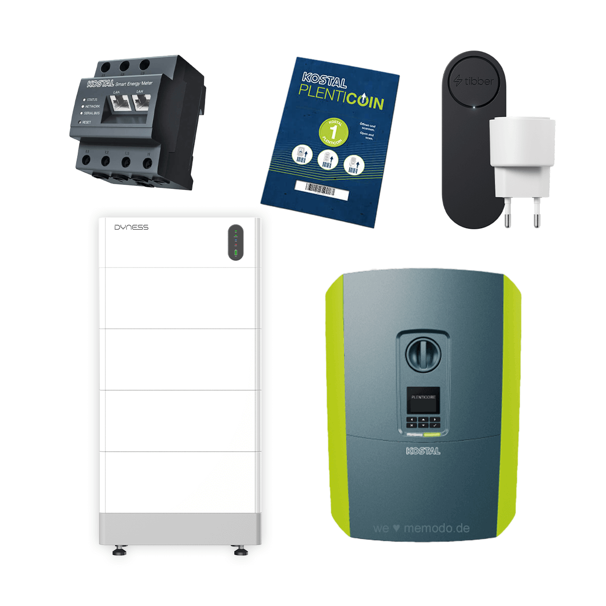 Tibber x Kostal x Dyness (IR+10 kW Plenticore Plus G2 mit Tower Pro 15)