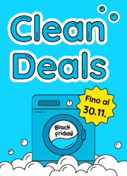Clean Deals: I prodotti più attuali, a prezzi senza macchia